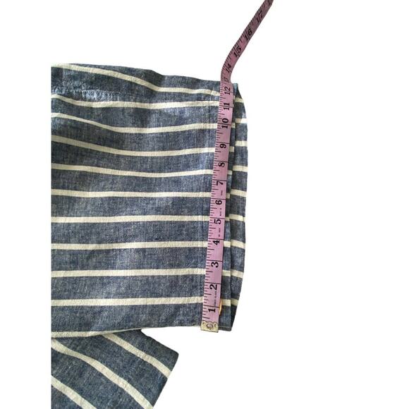 Ashley Stewart Cropped Capri  Linen Pants Womens Plus  20 - Picture 7 of 7